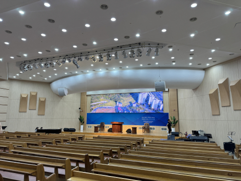 성산한빛교회 LED Display & Video System